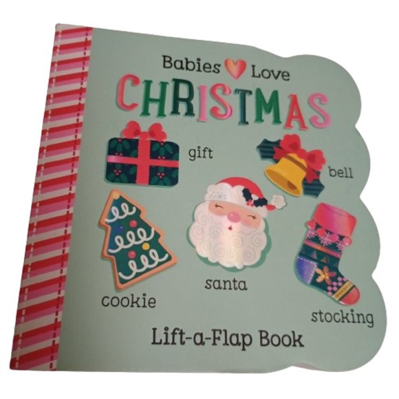 My First Christmas Picture Book And Babies Love Christmas Lift-a-Flap Board Book - Picture 6 of 10